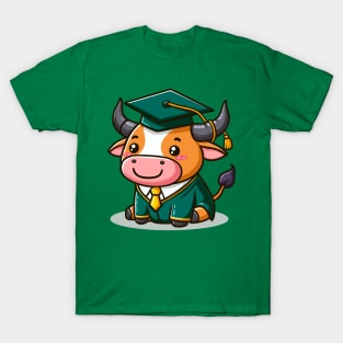 Cute Graduation Bull T-Shirt